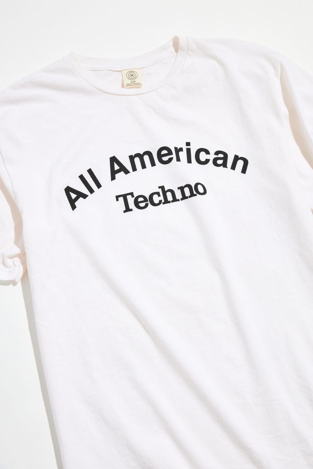 T-shirt de coupe ajustée Techno All American #3