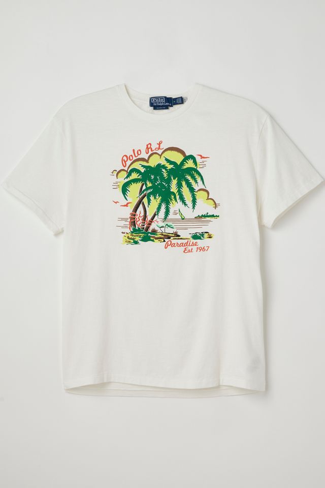 Polo Ralph Lauren Palm Tree Tee | Urban Outfitters