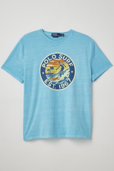 Surf Club Tee In Blue