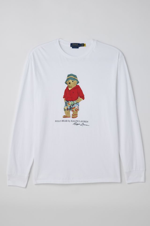 Polo bear hotsell fishing t shirt