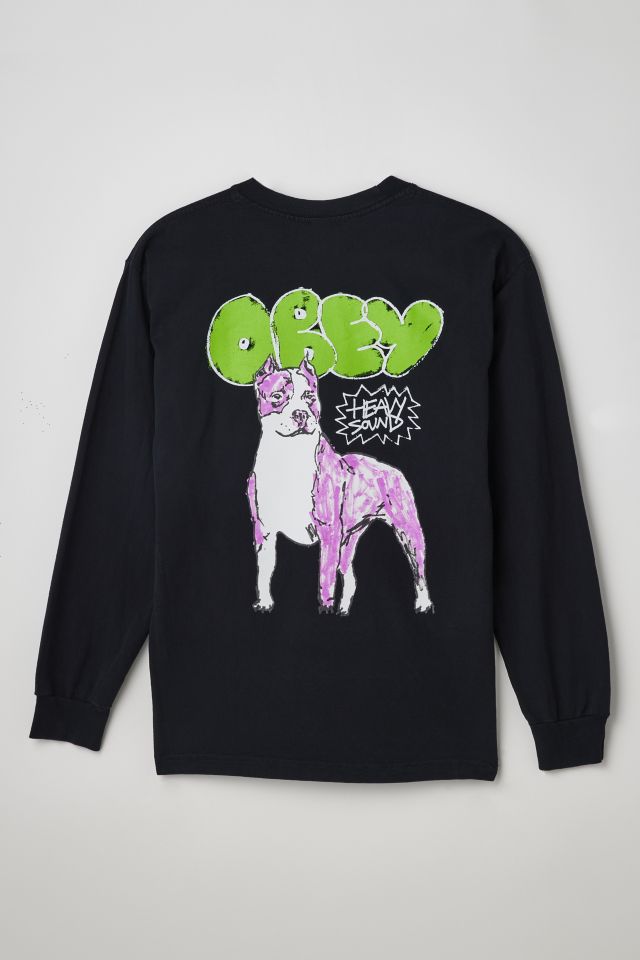 OBEY Heavy Sound Long Sleeve Tee | Urban Outfitters