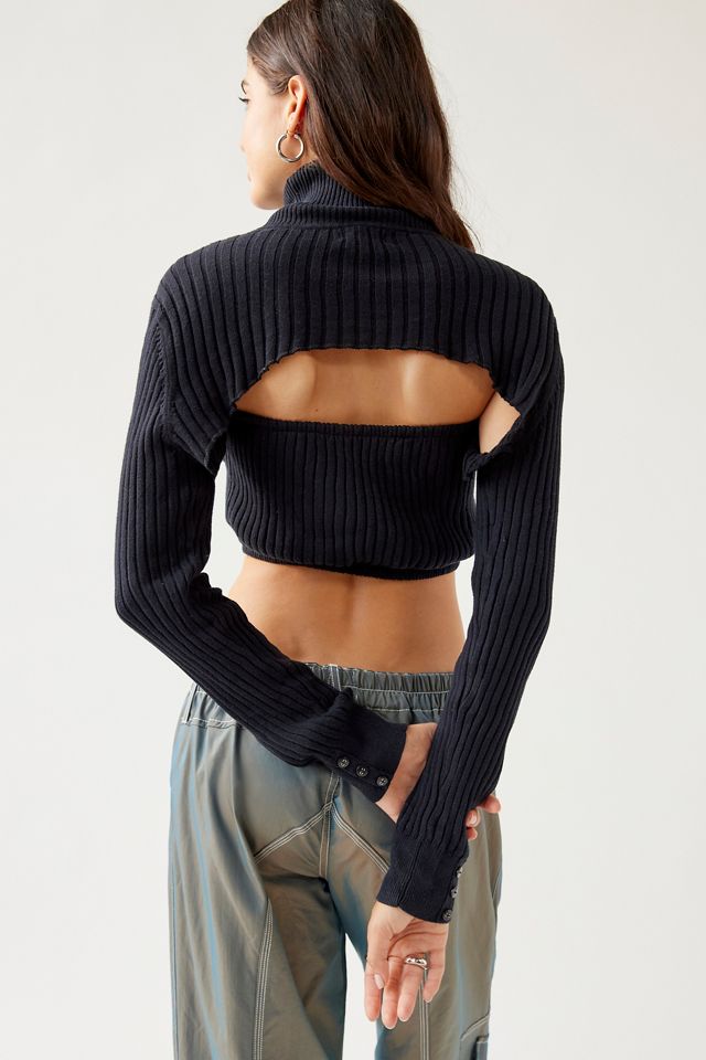 Urban Renewal Remade Ribbed Turtleneck Tube Top 2-Piece Set | Urban ...