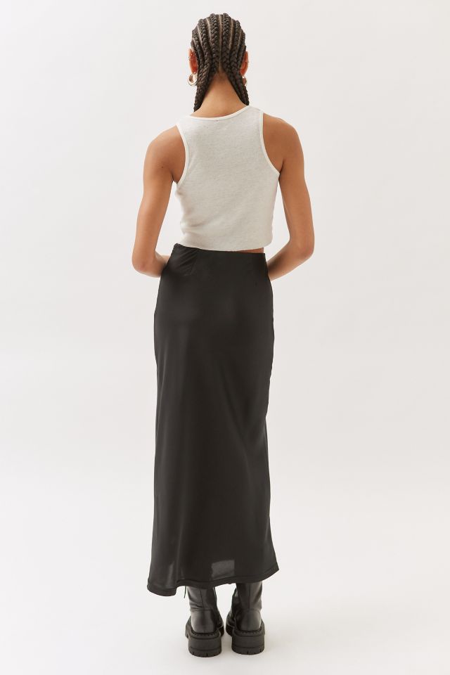 Jupe Longue en Satin Winona UO #1