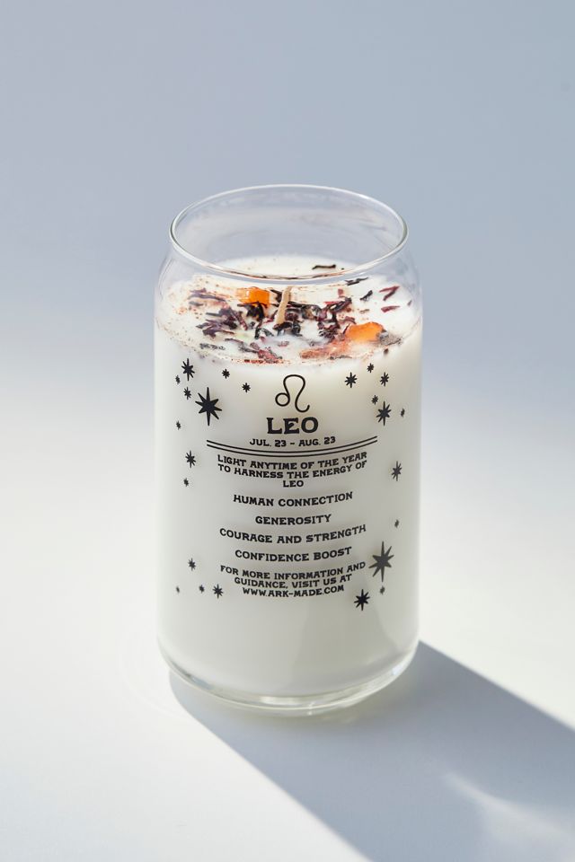 Zodiac Crystal Candle #1