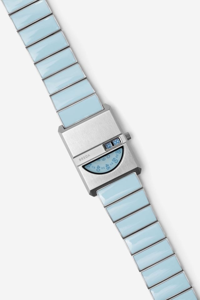 BREDA Pulse Tandem Metal Bracelet Watch #2