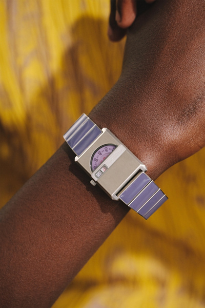 BREDA Pulse Tandem Metal Bracelet Watch