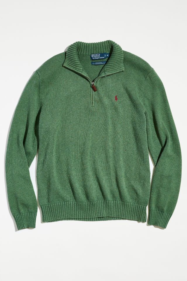 Vintage ralph lauren cheap polo quarter zip pullover