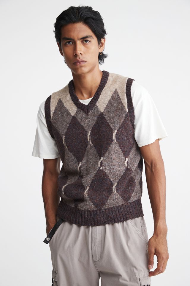 Urban Renewal Remade Argyle Sweater Vest | Urban Outfitters