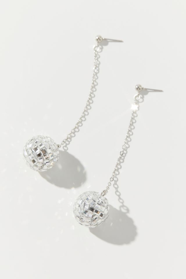 Disco Ball Drop Earring #1