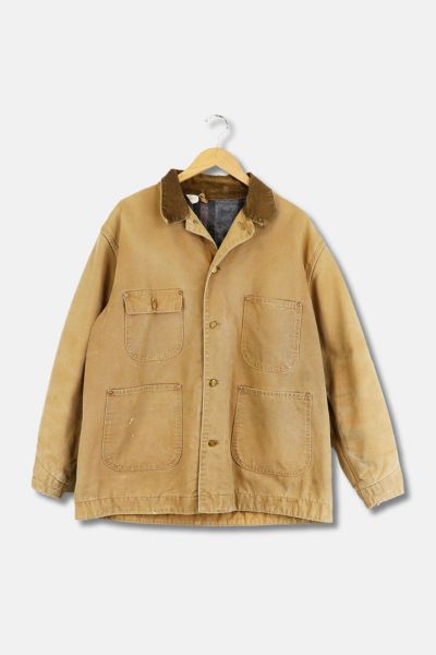 Vintage Blanket Lined Carhartt Button Up Work Jacket | Urban Outfitters