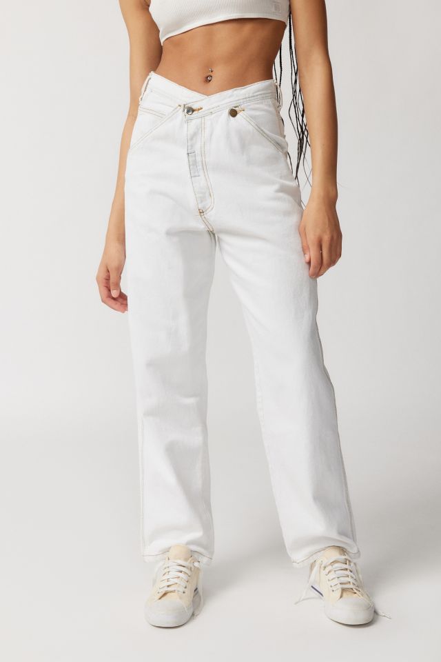 Urban Renewal Remade Optic White Crossover Carpenter Jean | Outfitters