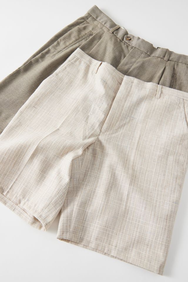 Short/Pantalon long ample à carreaux refaçonné Urban Renewal. #1