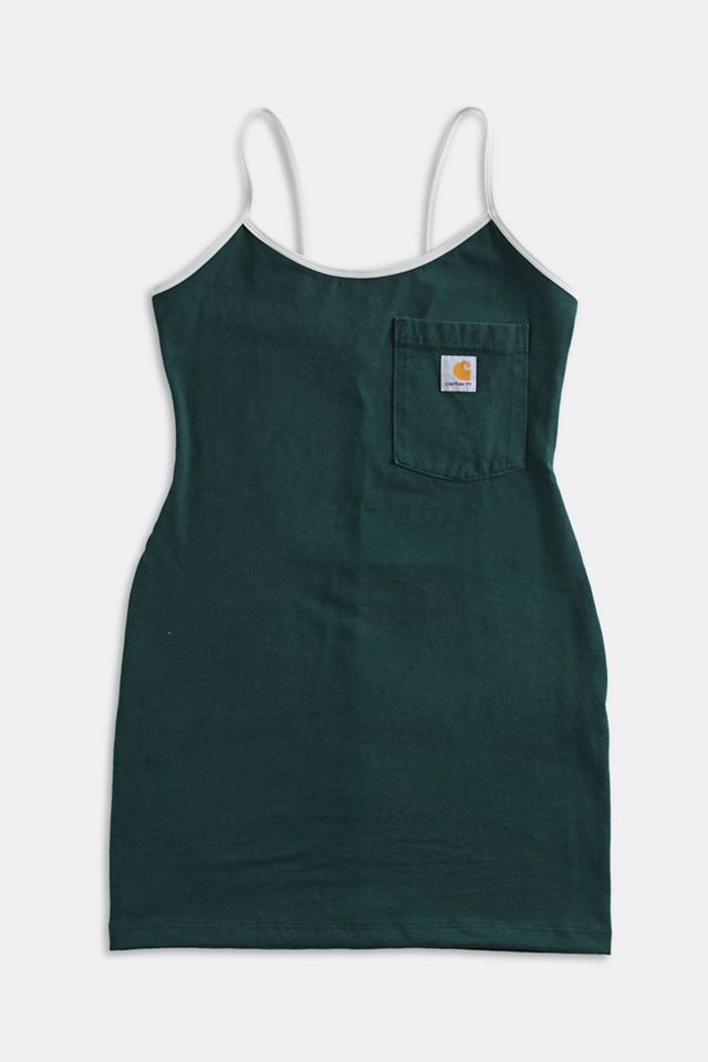 Frankie Collective Rework Carhartt Strappy Dress 008 | Urban Outfitters
