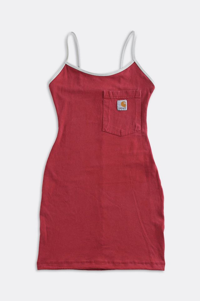 Frankie Collective Rework Carhartt Strappy Dress 003 | Urban Outfitters