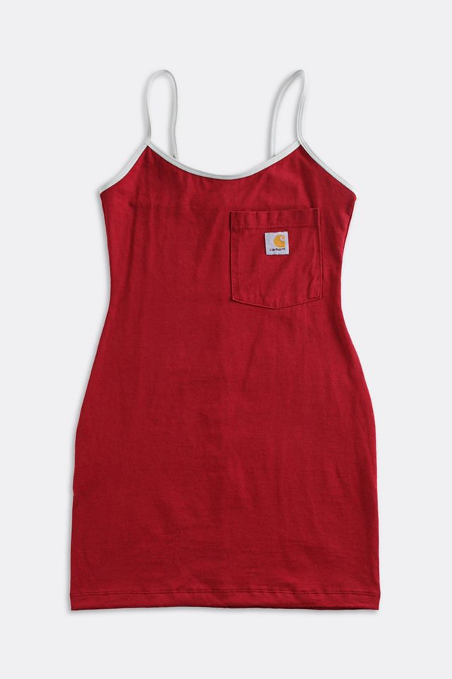 Frankie Collective Rework Carhartt Strappy Dress 011 | Urban Outfitters