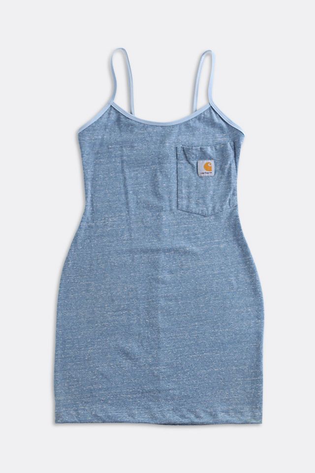 Frankie Collective Rework Carhartt Strappy Dress 007 | Urban Outfitters