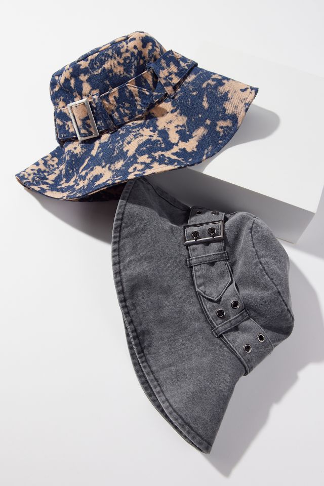 Belted Floppy Bucket Hat #1