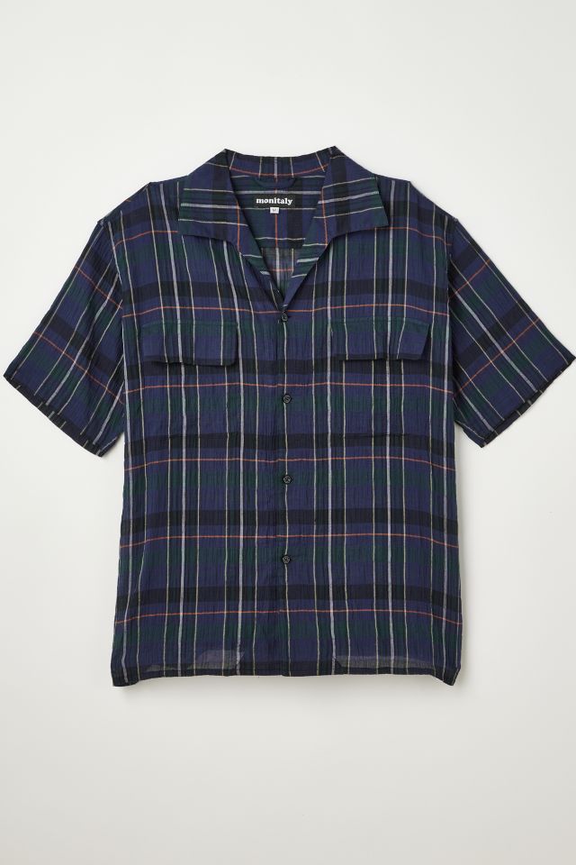 Monitaly ‘50s Plaid Shirt | Urban Outfitters