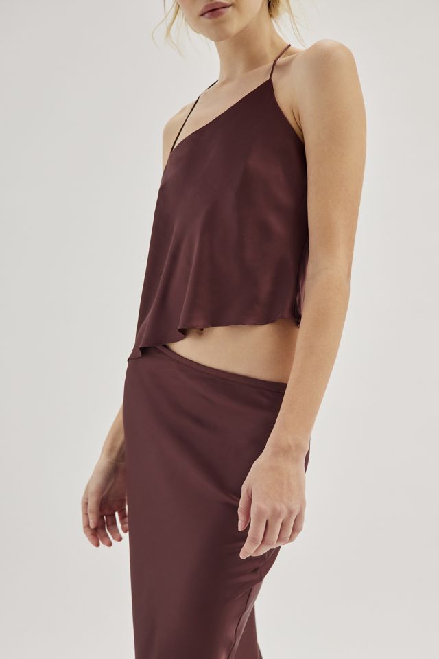 Lioness Hudson Satin Halter Top & Skirt Set #3
