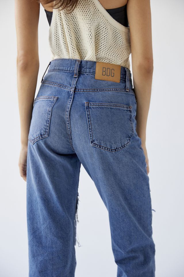 BDG X Urban Renewal Remade Patchwork Straight Leg Jean #5
