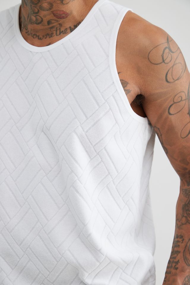 Standard Cloth Terry Jacquard Tank Top #3