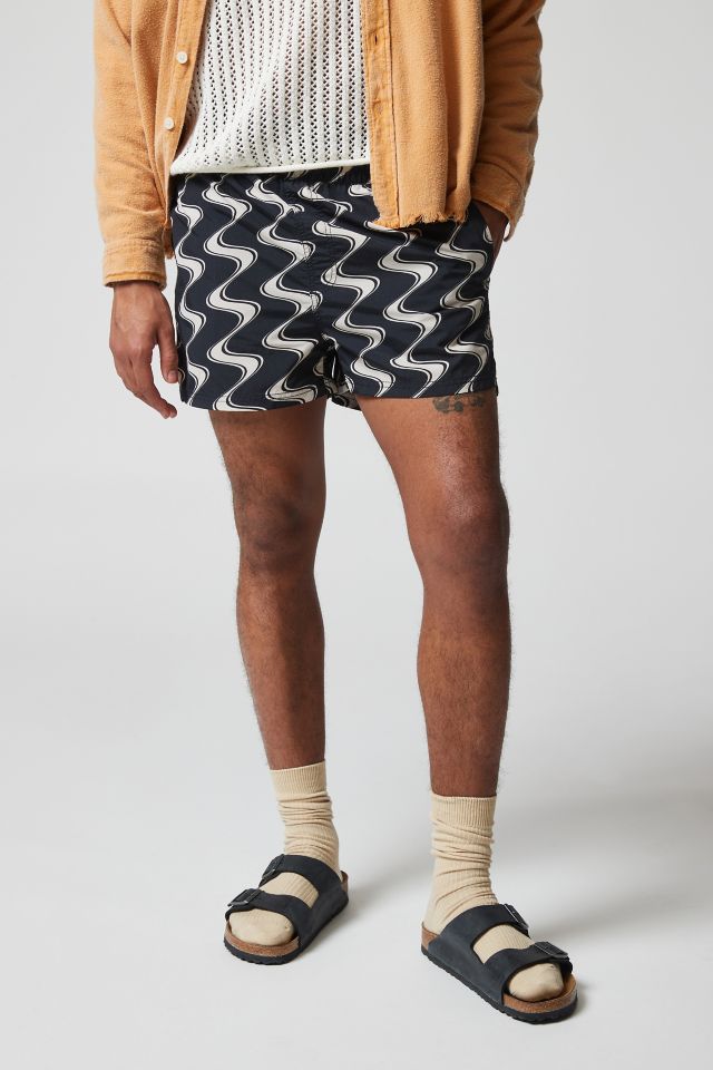 UO Squiggle Lines 3” Swim Short #3