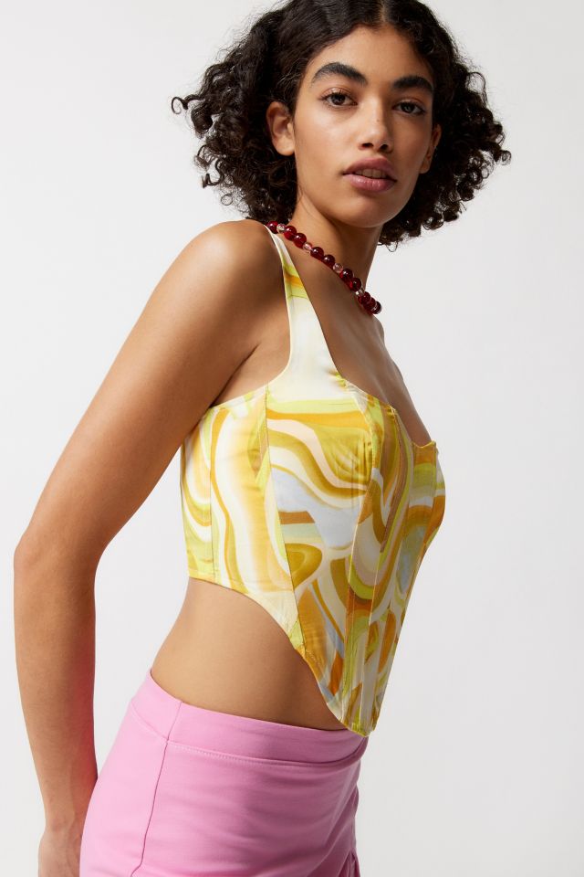 Bardot Tiani Swirl Corset Top #3