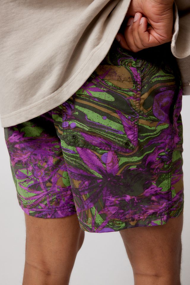 UO Abstract Print 5” Swim Short #3