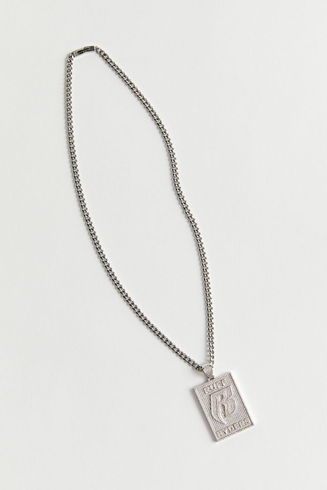 King Ice X Ruff Ryders CZ Chain & Pendant Necklace | Urban Outfitters