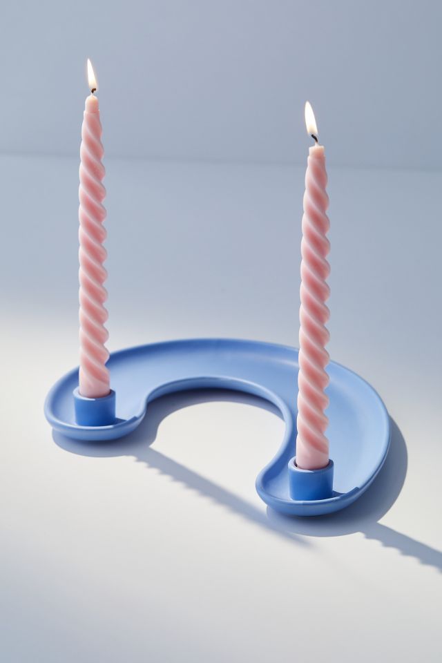 Porte-bougie fuselée double Laurel #3