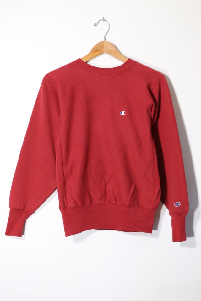 Vintage Champion Embroidered Brand Sweatshirt | Urban Outfitters