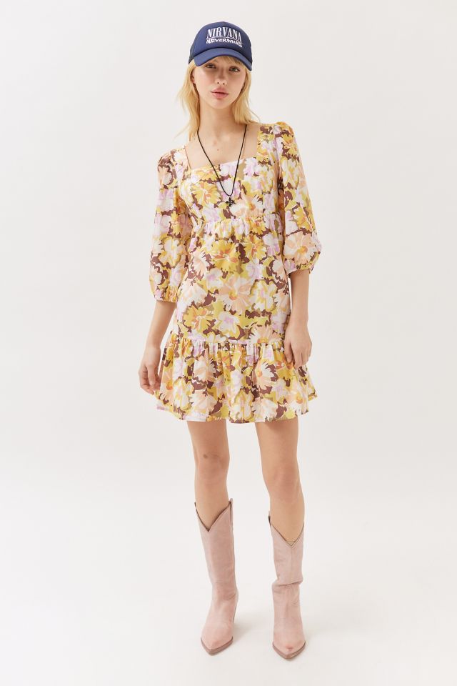 MINKPINK Zoey Floral Mini Dress | Urban Outfitters