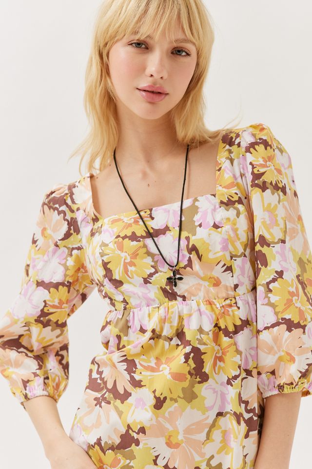 MINKPINK Zoey Floral Mini Dress | Urban Outfitters