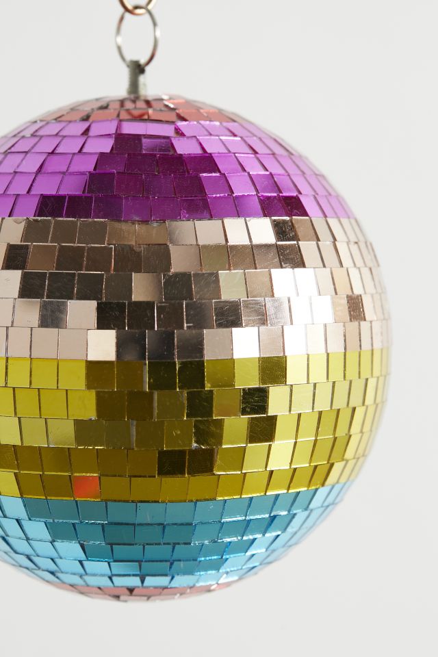 Rainbow Mirrored 1970s Disco Ball - NeatoShop