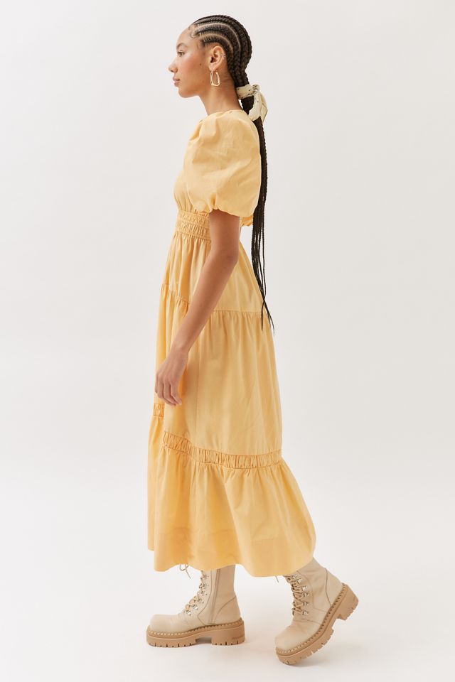 Piper Smocked Midi Dress