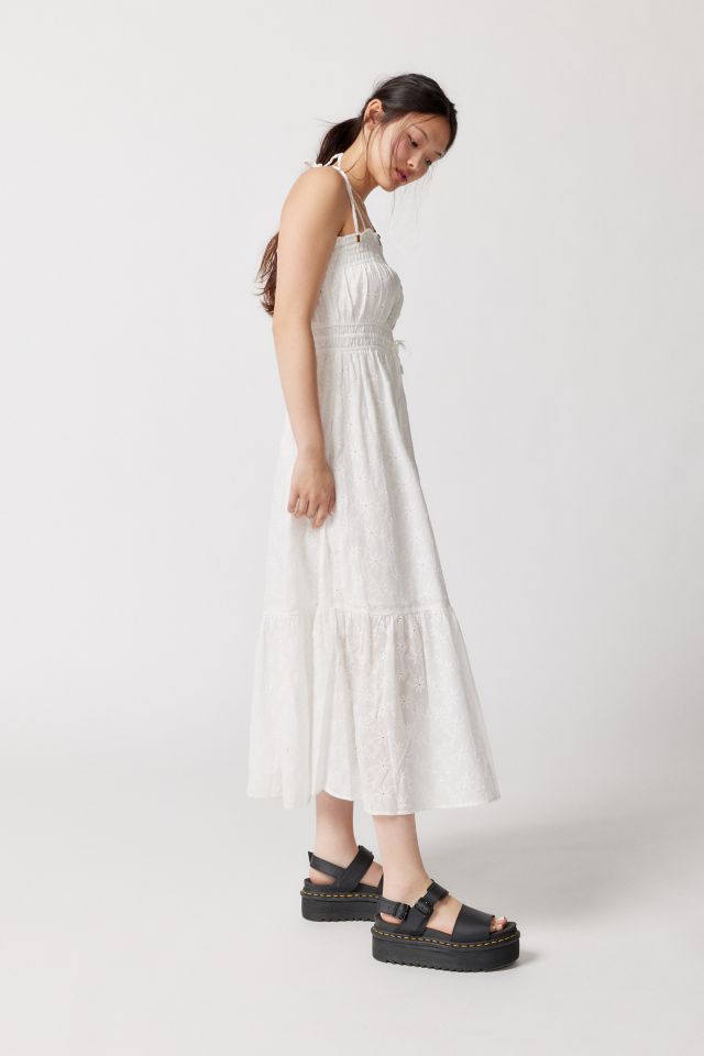 Robe Mi-Longue MINKPINK à Fleurs Brodées #2