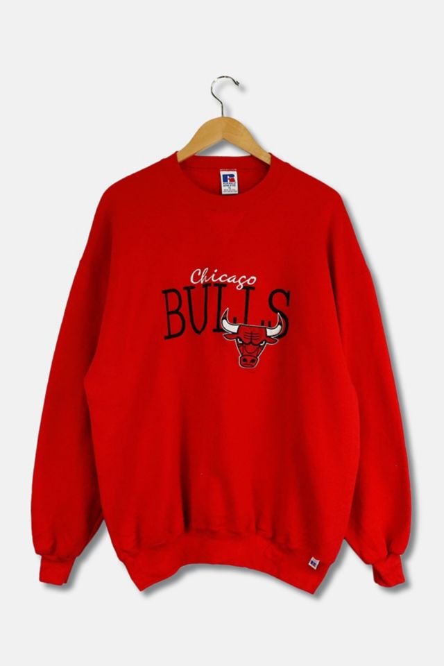 Vintage chicago bulls discount sweatshirt