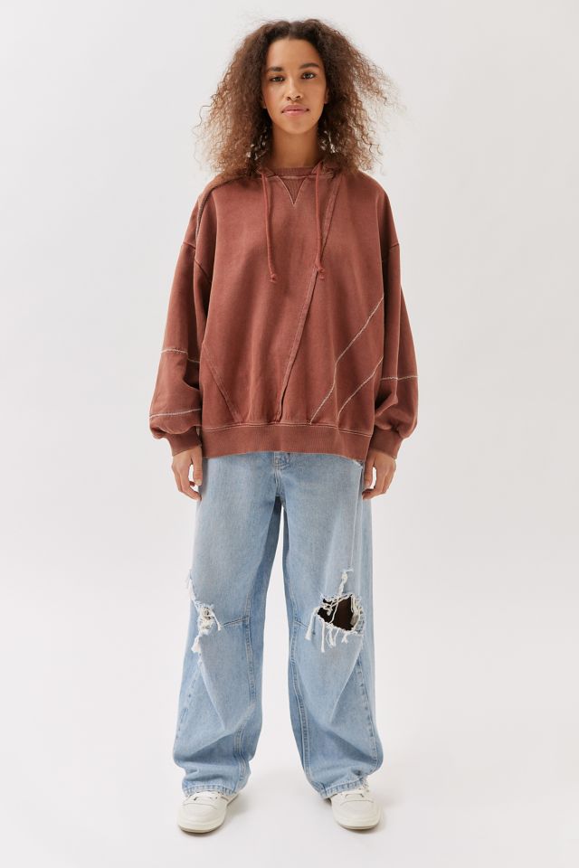 BDG Saga Spliced Hoodie Sweatshirt #2