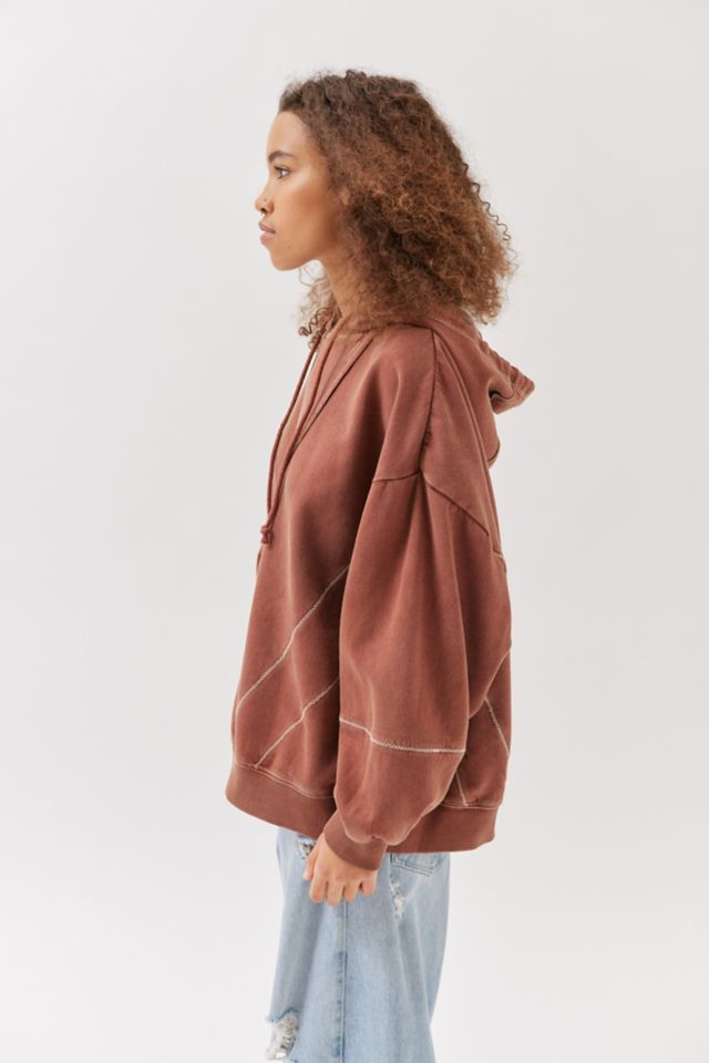 BDG Saga Spliced Hoodie Sweatshirt #4