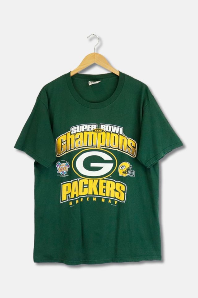 NFL Team Apparel Youth Green Bay Packers Primary Logo Grey T-Shirt