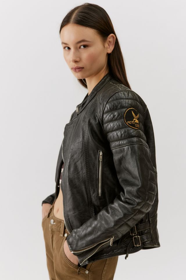 Urban Renewal Vintage Leather Moto Jacket #3