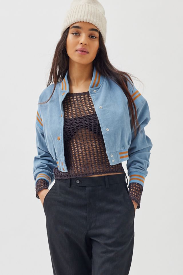 UO Charlie Corduroy Varsity Jacket | Urban Outfitters