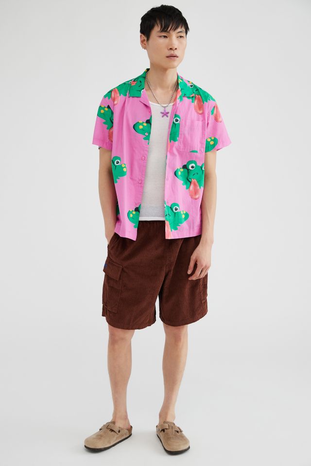 OBEY Easy Cord Embroidered Short #2