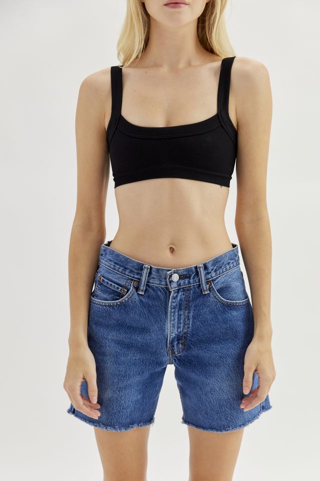 Urban Renewal Remade Levi’s® Longline Cutoff Denim Short #3