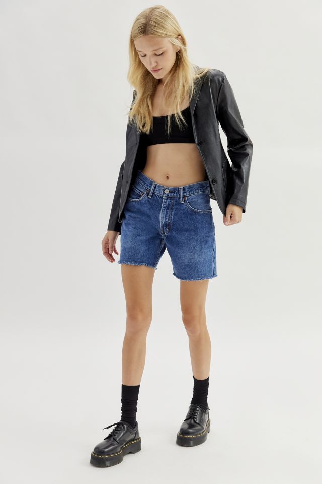 Urban Renewal Remade Levi’s® Longline Cutoff Denim Short #5
