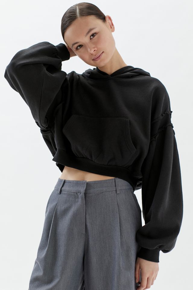 BDG Charlyee Cropped Hoodie Sweatshirt