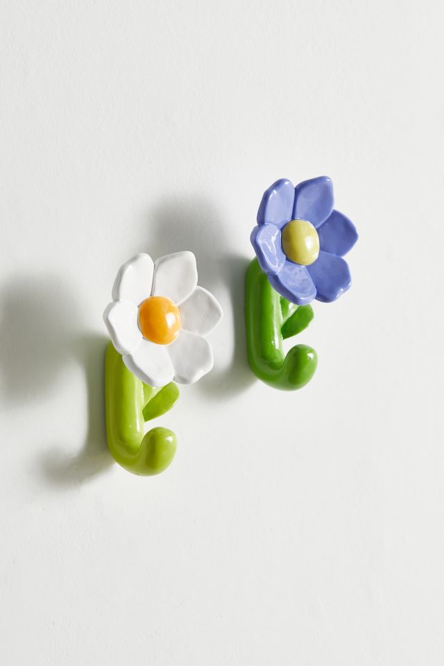 Flower Wall Hook #3