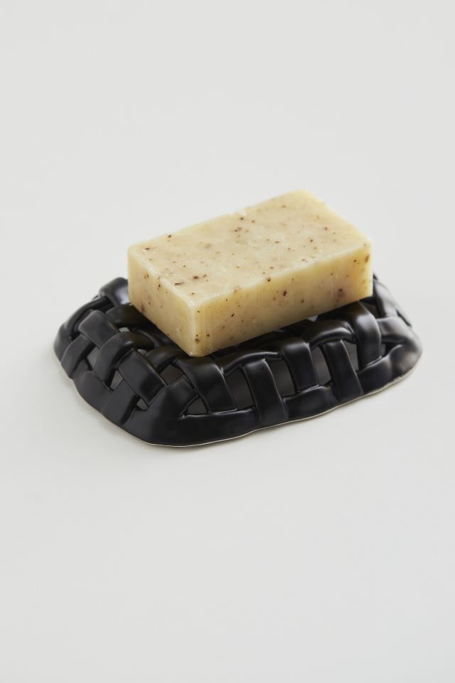 Porte-savon tressé en céramique #3