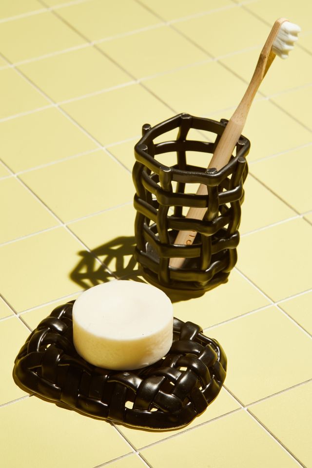 Porte-savon tressé en céramique #5