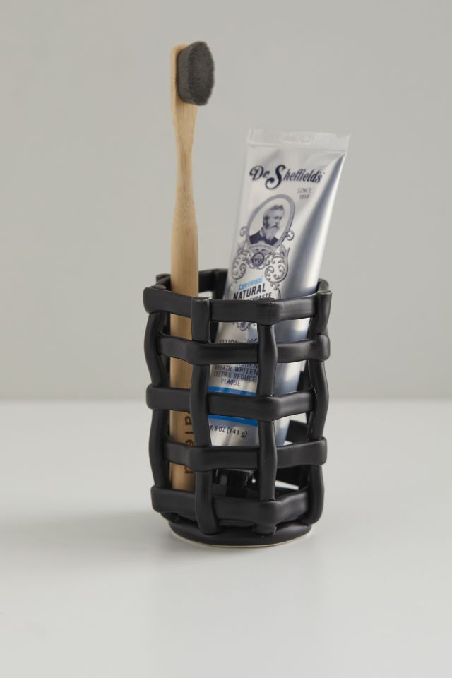 Porte-brosse en Céramique Tissé #3